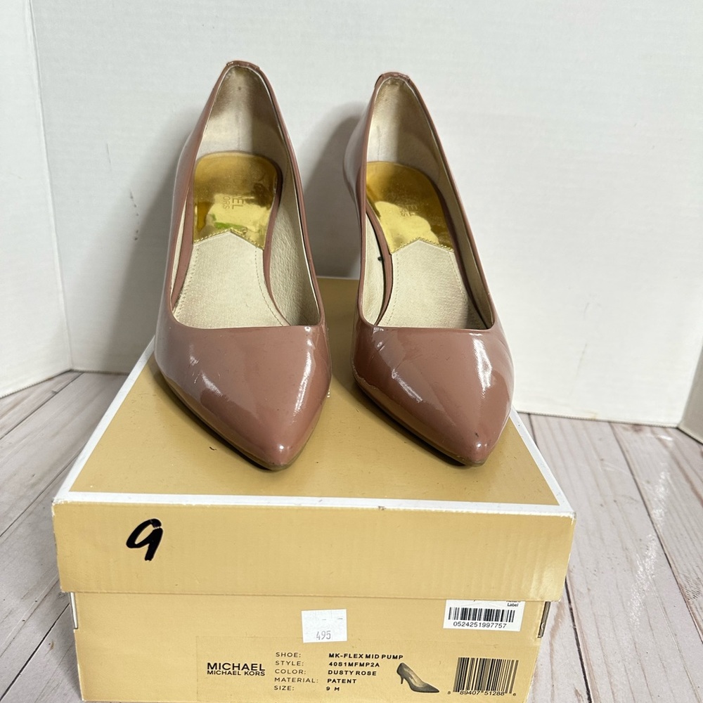 MICHAEL KORS DUSTY ROSE PATENT - Picture 9 of 9